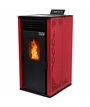 Kominek wolnostojący na pellet 8-15 kW piec na pelet sterowanie WiFi pilot