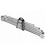 Zestaw kluczy oczkowych prostych długich do napinaczy 8-21 mm CR-V 6 szt