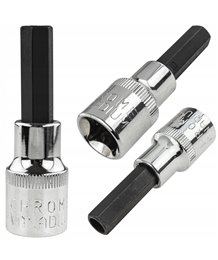 Nasadka klucz do wtryskiwaczy imbus HEX 10 mm owalna 6,5 mm 1/2"