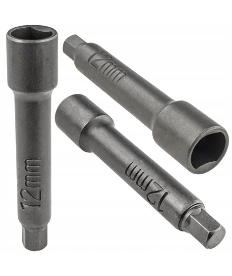 Bit nasadka do amortyzatorów 12,0 x 9,0 mm długość 92,5 mm stal CR-V