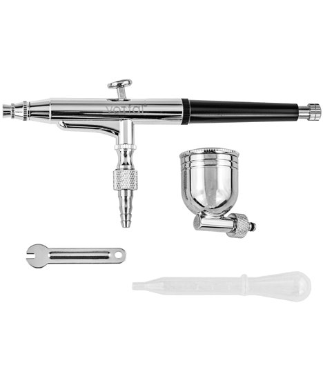 Aerograf malarski pistolet lakierniczy precyzyjny modelarski dysza 0,3 mm