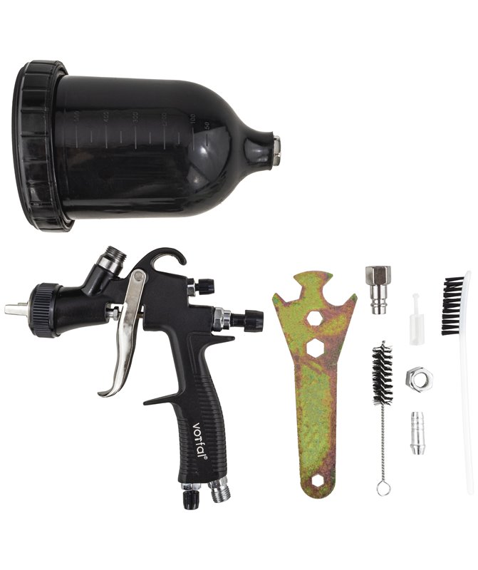 Pistolet lakierniczy natryskowy malowania malarski dysza 1.4 mm HVLP 600 ml