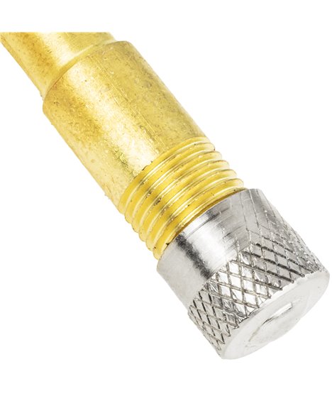 Przedłużka kątowa adapter do pompowania kół opon 45° wentyl metalowa 36 mm