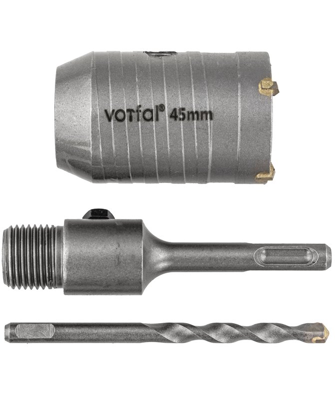 Otwornica koronka frez do betonu muru uchwyt SDS+ plus 45 mm