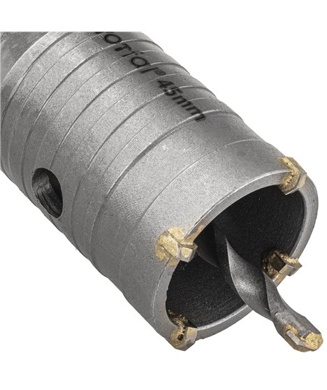 Otwornica koronka frez do betonu muru uchwyt SDS+ plus 45 mm