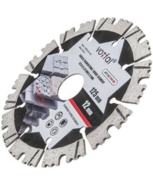 Tarcza diamentowa 125 mm do cięcia twardego betonu zbrojonego kostki cegły