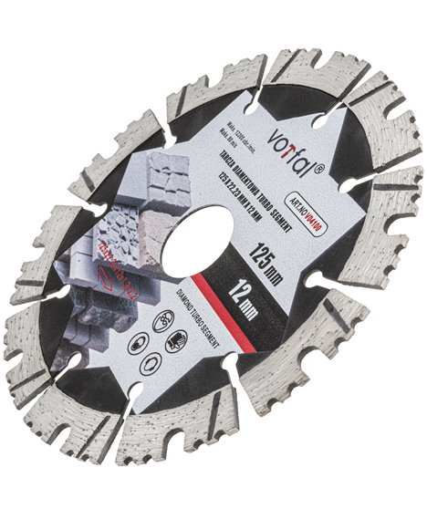 Tarcza diamentowa 125 mm do cięcia twardego betonu zbrojonego kostki cegły