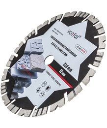 Tarcza diamentowa 230 mm do cięcia twardego betonu zbrojonego kostki cegły
