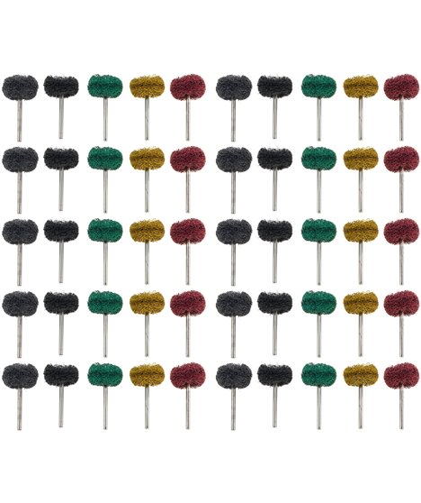 Szczotki polerskie szczotka do mini szlifierki typu dremel 20 mm 50 el.