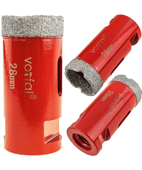 Wiertło diamentowe 28 mm koronka otwornica M14 gres płytek ceramiki