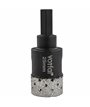Wiertło diamentowe 25 mm koronka otwornica gres płytek ceramiki sprężyna hex