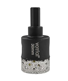 Wiertło diamentowe 30 mm koronka otwornica gres płytek ceramiki sprężyna hex