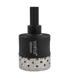 Wiertło diamentowe 35 mm koronka otwornica gres płytek ceramiki sprężyna hex