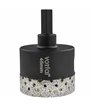 Wiertło diamentowe 45 mm koronka otwornica gres płytek ceramiki sprężyna hex