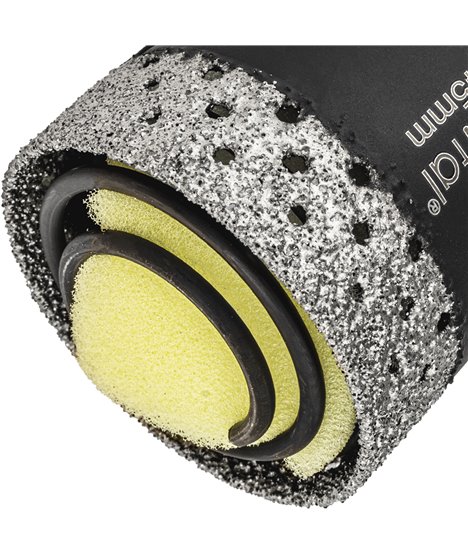 Wiertło diamentowe 45 mm koronka otwornica gres płytek ceramiki sprężyna hex
