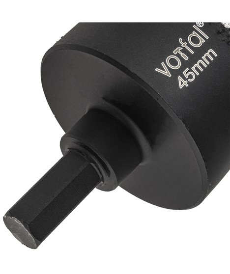 Wiertło diamentowe 45 mm koronka otwornica gres płytek ceramiki sprężyna hex