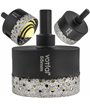 Wiertło diamentowe 55 mm koronka otwornica gres płytek ceramiki sprężyna hex