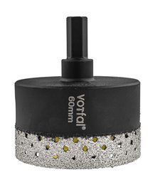 Wiertło diamentowe 60 mm koronka otwornica gres płytek ceramiki sprężyna hex