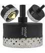 Wiertło diamentowe 65 mm koronka otwornica gres płytek ceramiki sprężyna hex