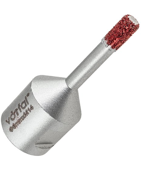 Wiertło diamentowe 6 mm koronka otwornica m14 gres płytek ceramiki pro