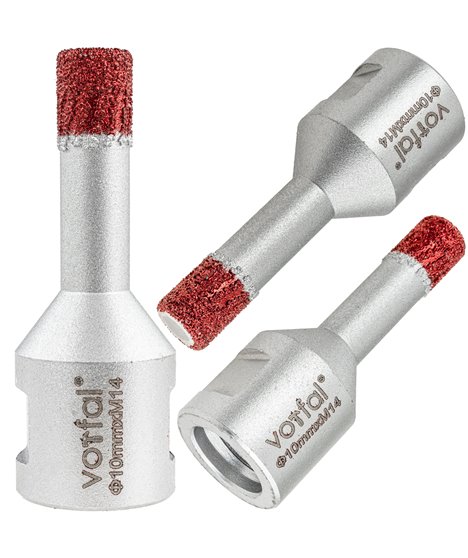 Wiertło diamentowe 10 mm koronka otwornica m14 gres płytek ceramiki pro