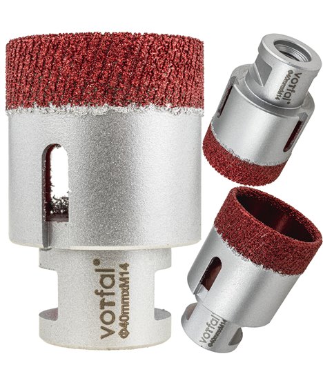 Wiertło diamentowe 40 mm koronka otwornica m14 gres płytek ceramiki pro