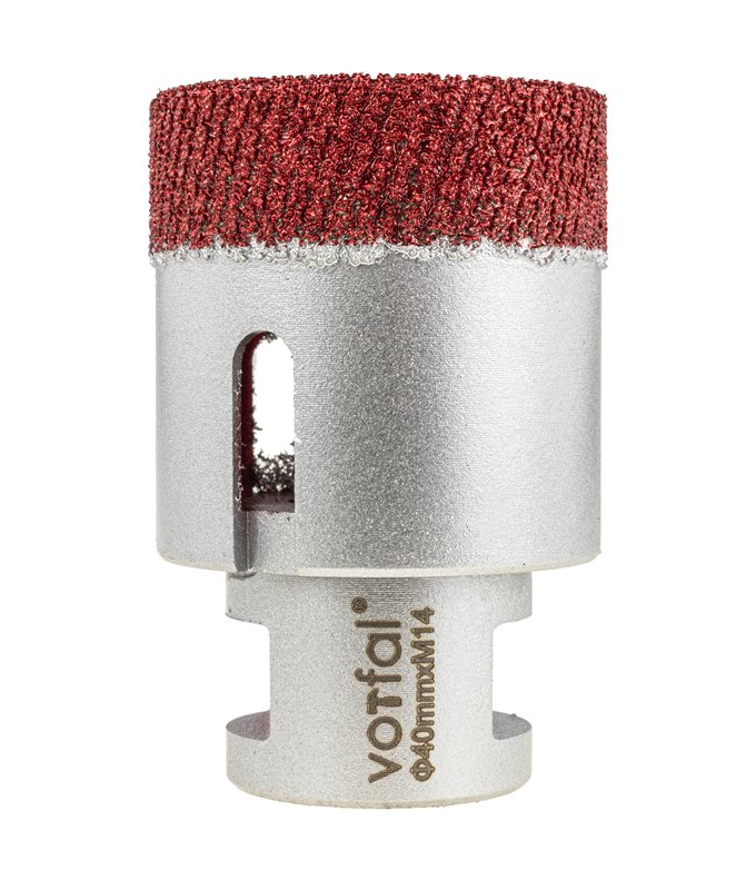 Wiertło diamentowe 40 mm koronka otwornica m14 gres płytek ceramiki pro