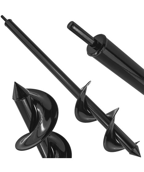 Świder wiertło 10 cm 60 cm 10/60 wiertnica do sadzenia ziemi gleby glebowa