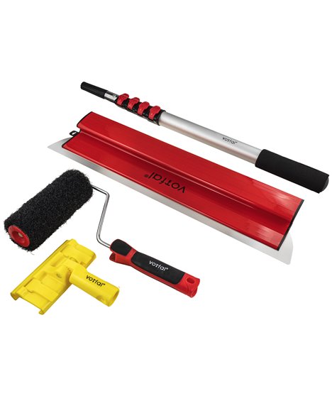 Nóż do gładzi pióro szpachla 60cm ostrze 0.3 mm kuweta wałek teleskop profi