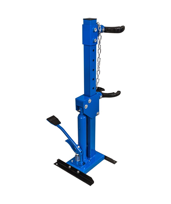 Ściągacz sprężyn talerzowy 1t hydrauliczny duży mocny wymienne adaptery