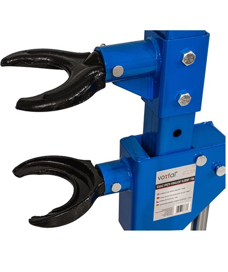 Ściągacz sprężyn talerzowy 1t hydrauliczny duży mocny wymienne adaptery