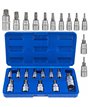 Klucze nasadowe nasadki 1/4 3/8 1/2 torx TS8-TS60 5-kątne z otworem 12 szt