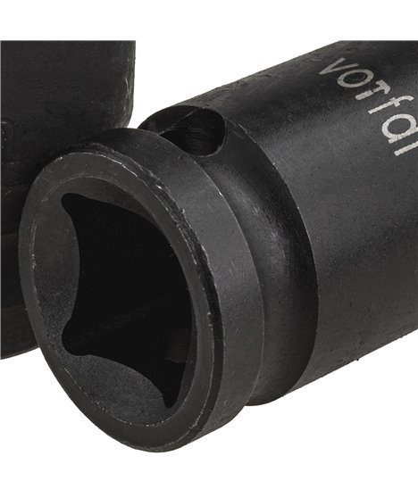 Zestaw nasadek udarowych 10-24 mm nasadki klucze udarowe 1/2" cala 6-kątne