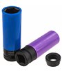 Nasadki udarowe 1/2" zestaw nasadek udarowych kluczy nasadowych 15-22 mm