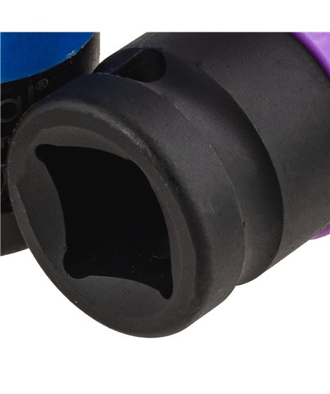 Nasadki udarowe 1/2" zestaw nasadek udarowych kluczy nasadowych 15-22 mm