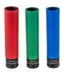 Nasadki udarowe długie 1/2 nasadek udarowych 17 19 21mm kluczy klucze 150mm