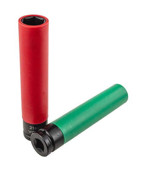 Nasadki udarowe długie 1/2 nasadek udarowych 17 19 21mm kluczy klucze 150mm