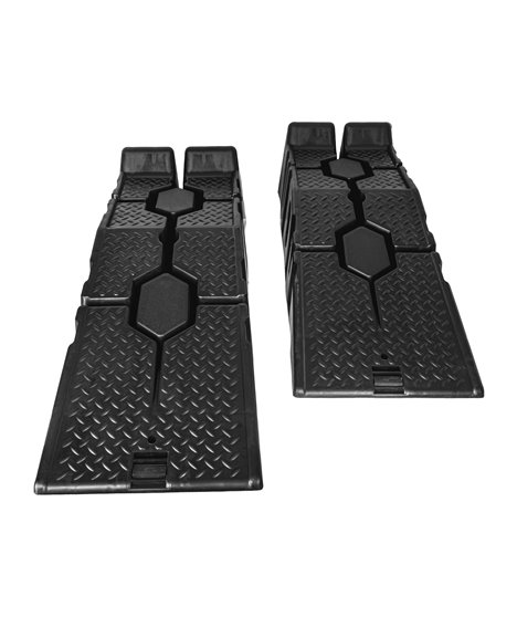 2x najazdy samochodowe warsztatowe rampy platformy najazdowe szerokie 2 szt