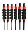 Wybijaki z rękojeścią 3-8 mm, 6 szt. verke