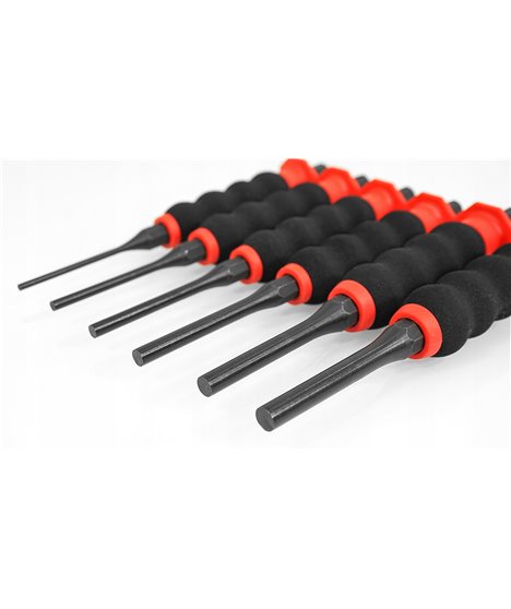 Wybijaki z rękojeścią 3-8 mm, 6 szt. verke