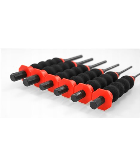 Wybijaki z rękojeścią 3-8 mm, 6 szt. verke