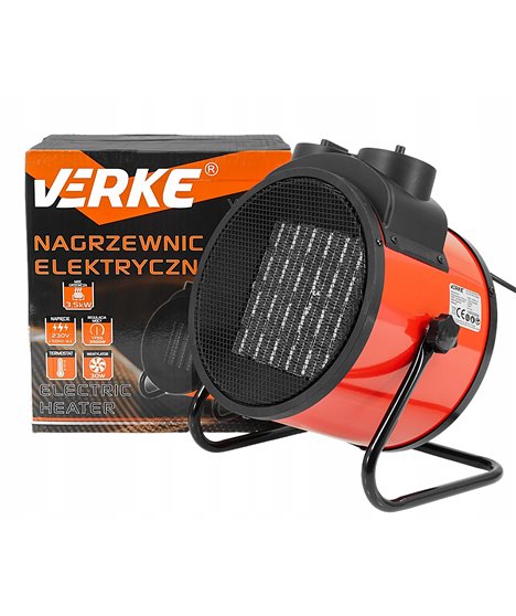 Nagrzewnica elektryczna 230 v, 3,5 kw verke