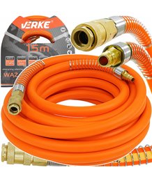 Wąż pneumatyczny 1/2", pvc+nbr, 12x17mm, 15m verke
