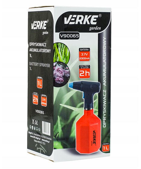 OPRYSKIWACZ AKUMULATOROWY 1L VERKE GARDEN