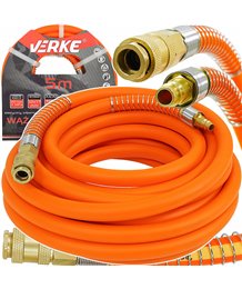 Wąż pneumatyczny 1/2", pvc+nbr, 12x17mm, 5m verke