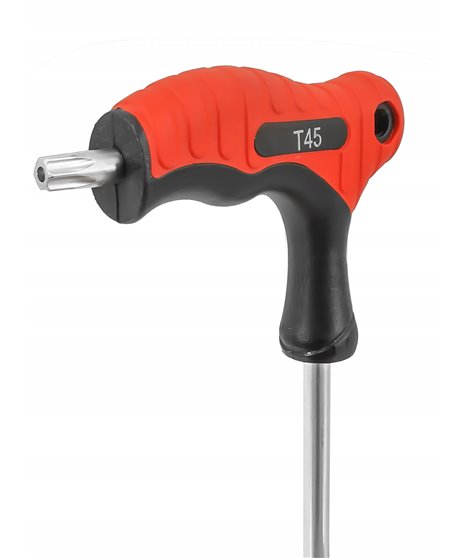 Zestaw wkrętaków z uchwytem t torx 9 szt verke