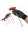 Zestaw wkrętaków z uchwytem t torx 9 szt verke