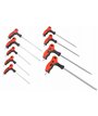 Zestaw wkrętaków z uchwytem t torx 9 szt verke