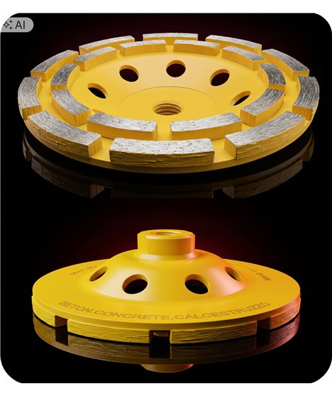 Tarcza do szlifowania betonu m14 125mm segment verke