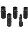 Dwustronne nasadki udarowe 1/2" felg aluminiowych alufelg długie 17-22 mm